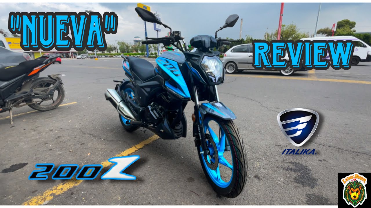 200z Nueva!! 🔥|| Review 💙|| Mejorada y Bonita! 😍 ||Prueba de manejo🏍️||Lionz Biker 🦁