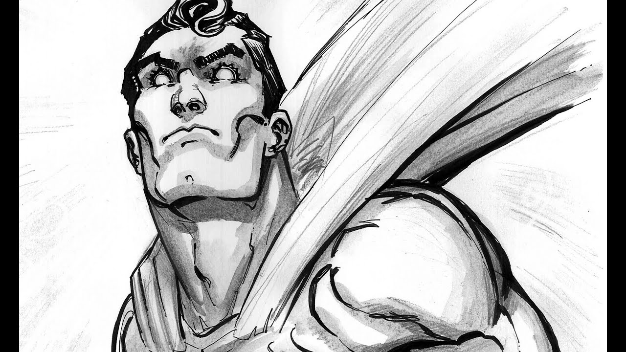 Drawing & Inking MAN OF STEEL: with Freddie Williams II