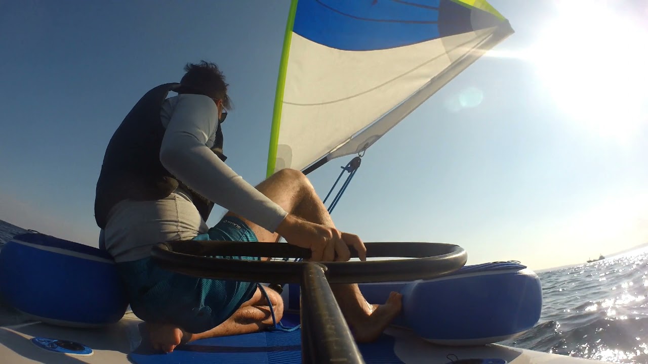 Tribord 5s in strong wind (15kts)