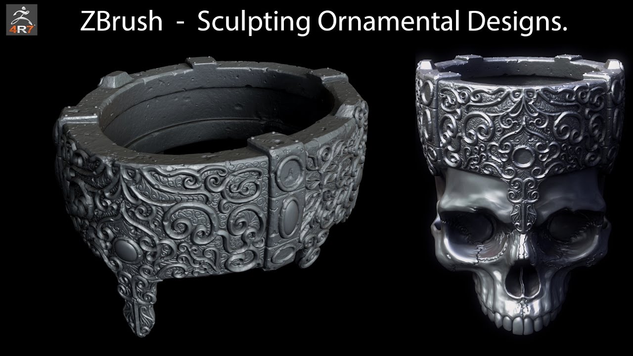 ZBrush - Sculpting Ornamental Designs