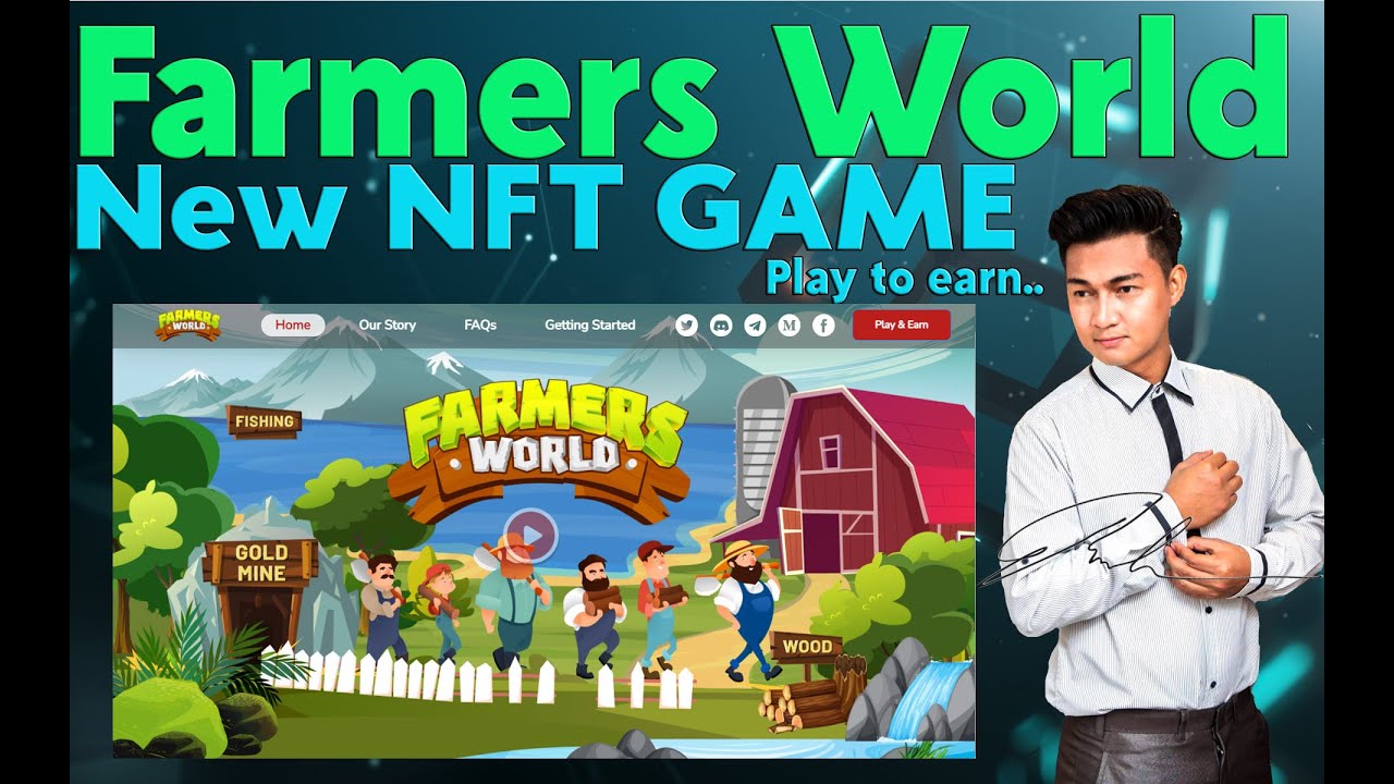 Farmers World new Play to Earn Game / NFT Gameplay / Walkthrough Complete Guide