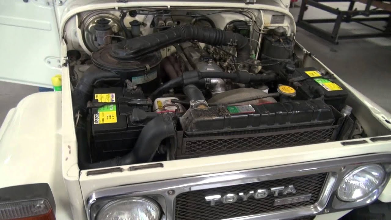 1980 Toyota Land Cruiser BJ41 Engine