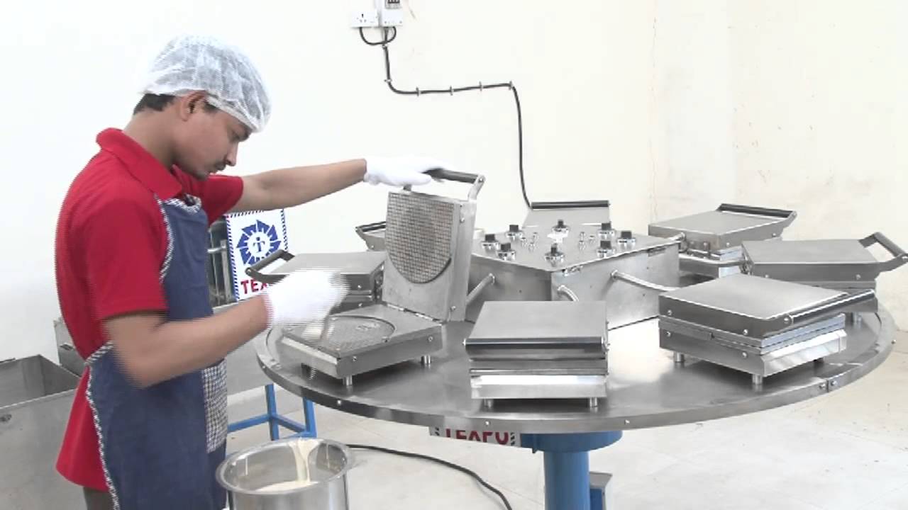 Semi Automatic Waffle Cone Machine