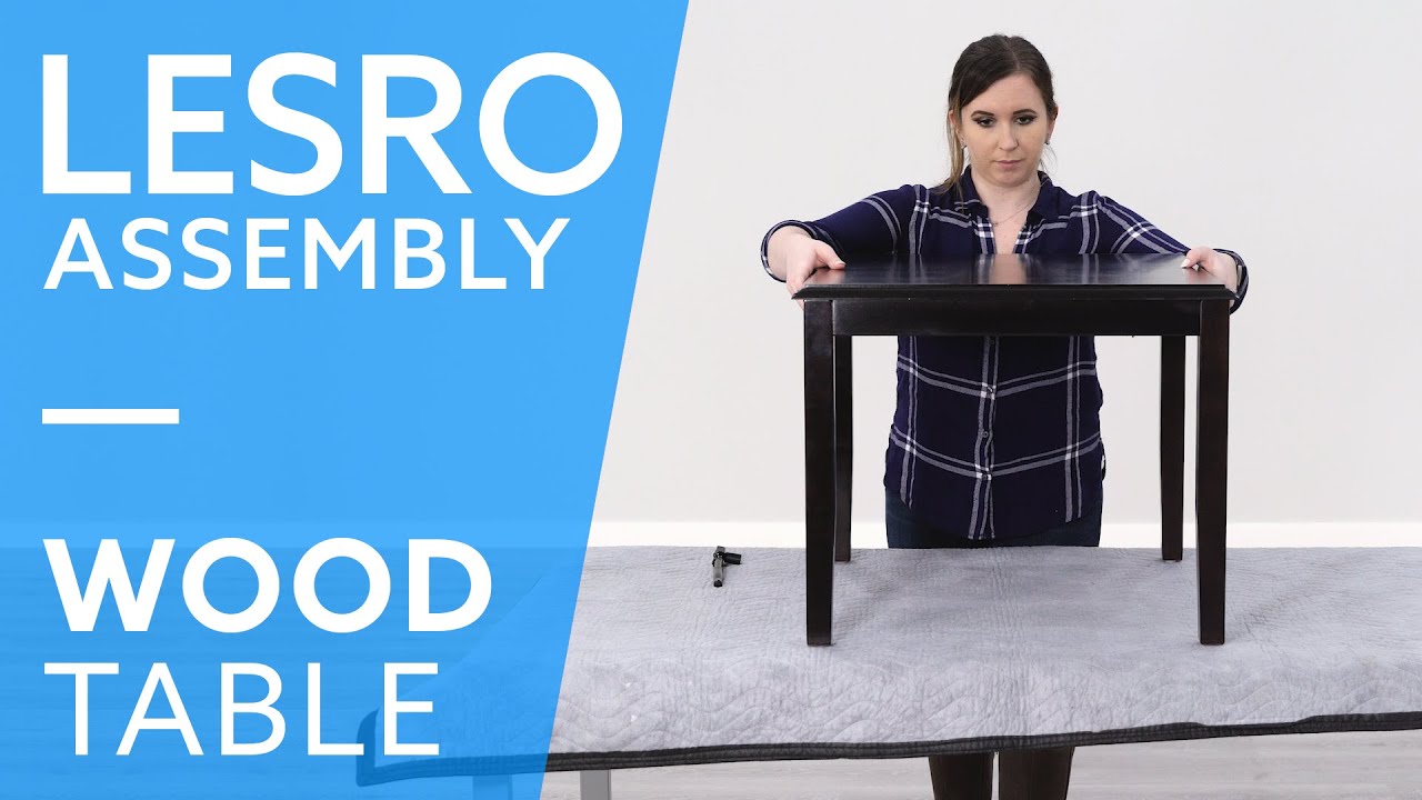 Lesro End and Corner Table Assembly (Lenox, Lenox Steel, Weston Series and More)