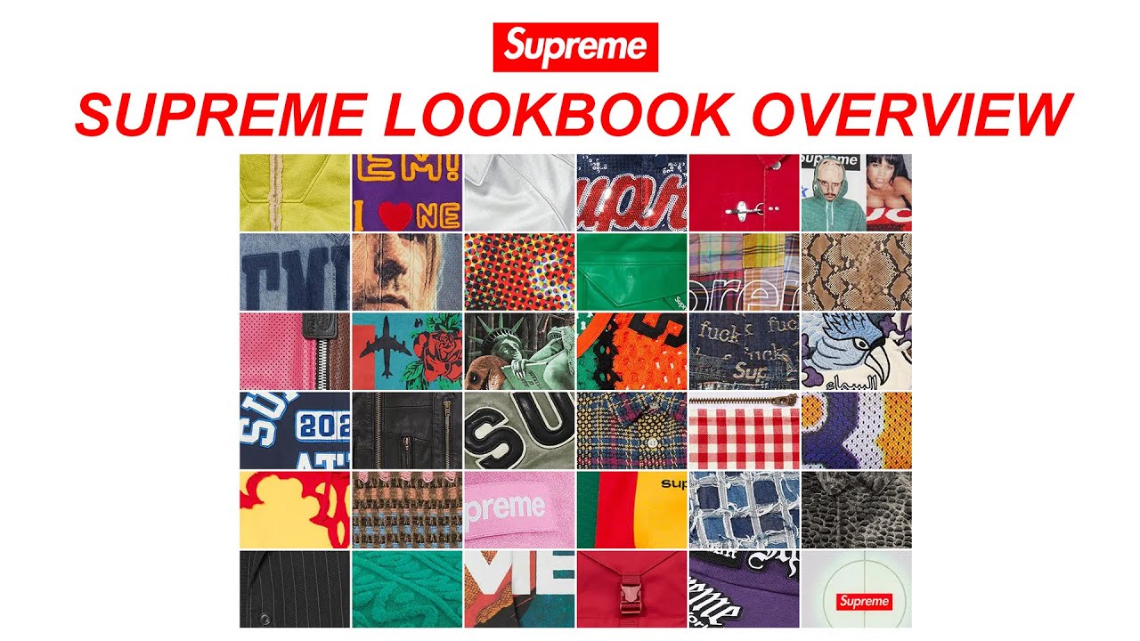 FIRST LOOK SUPREME LOOK BOOK  | Live Overview