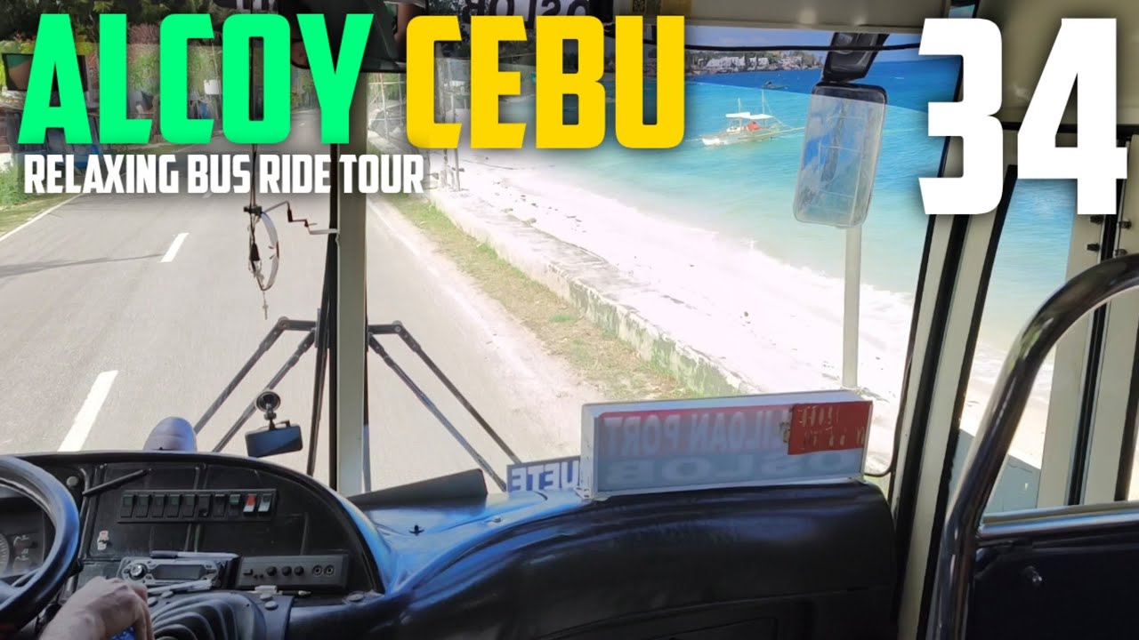 ALCOY CEBU 🇵🇭 | BUS RIDE TOUR EPISODE 34