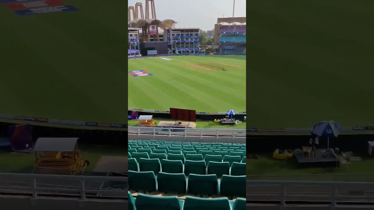 Beautiful view of D.Y.Patil Stadium, Mumbai 