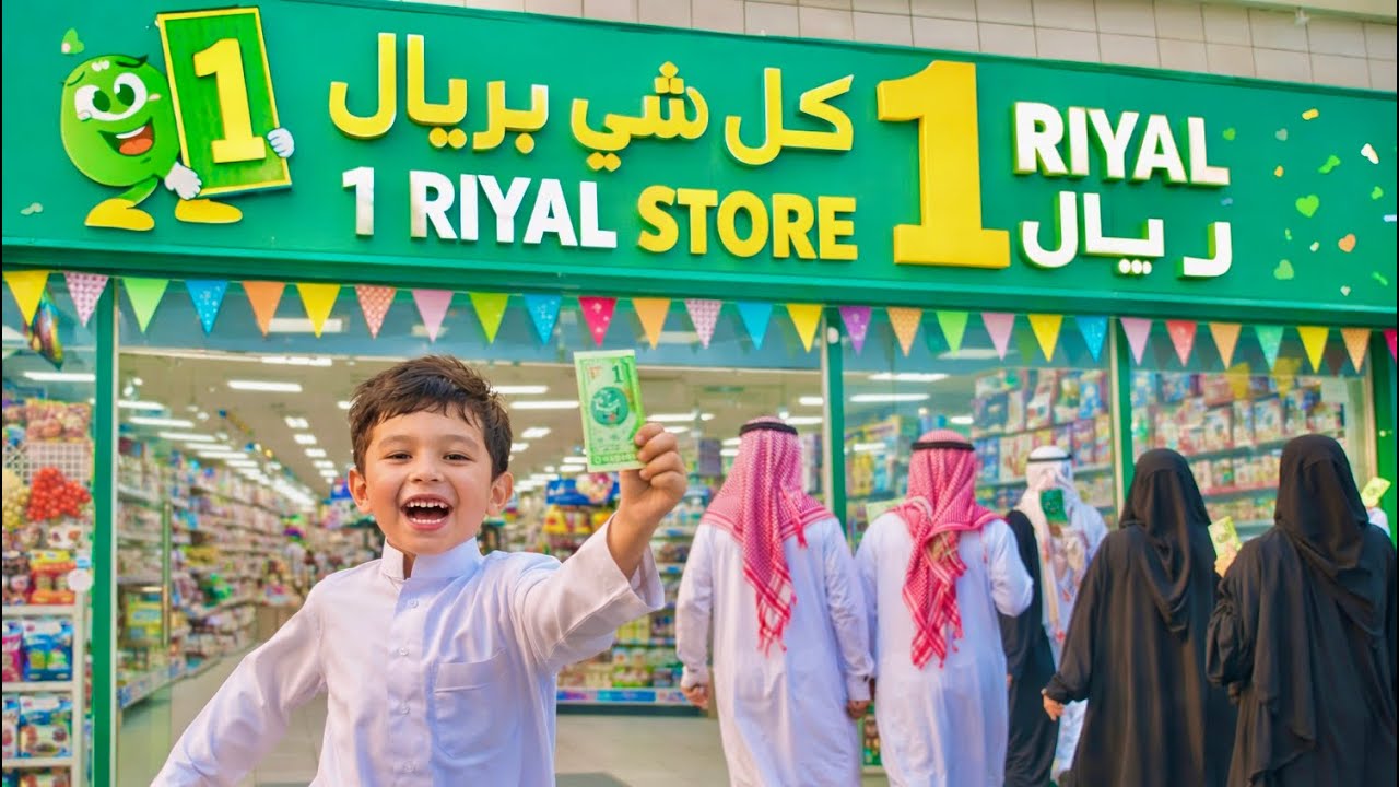 ابو ريال 💵🤩🥳 زرنا محل يبيع كل شيء بريال وربع 💵🪙 ( محل كيس البركة ) في مكه المكرمه الزايدي 