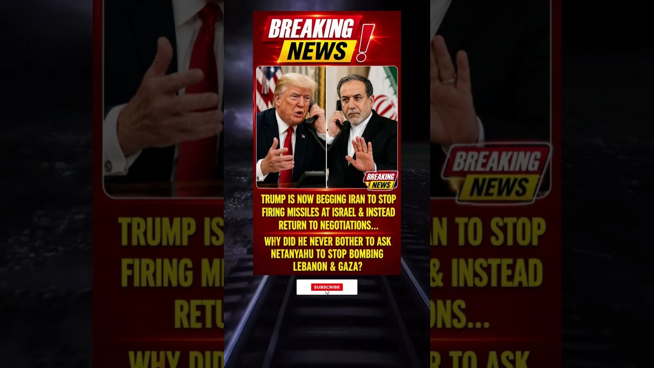Breaking News: Trump Urges Iran to Return to Negotiations Amid Rising Middle East Tensions