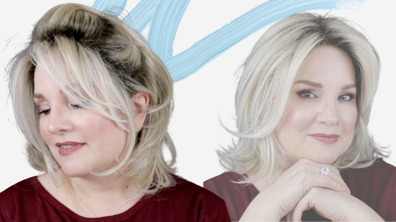 WIG CHAT!  Wig Review ELIZABETH by Jon Renau in PALM SPRINGS BLONDE / WIG STYLING IDEAS