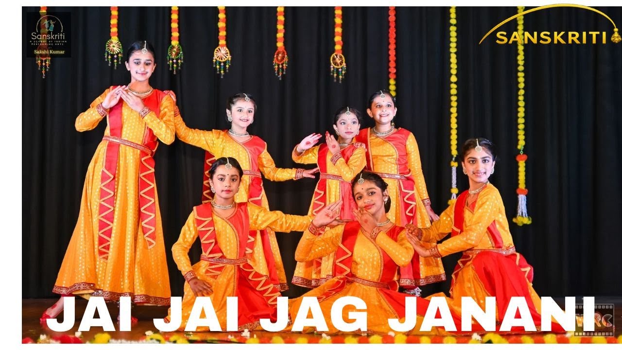 Jai Jai Jag Janani Devi || Choreography by Sakshi Kumar|| Kids Kathak