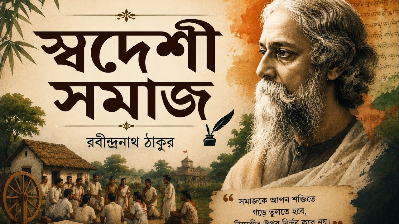 স্বদেশী সমাজ।। রবীন্দ্রনাথ ঠাকুর।।