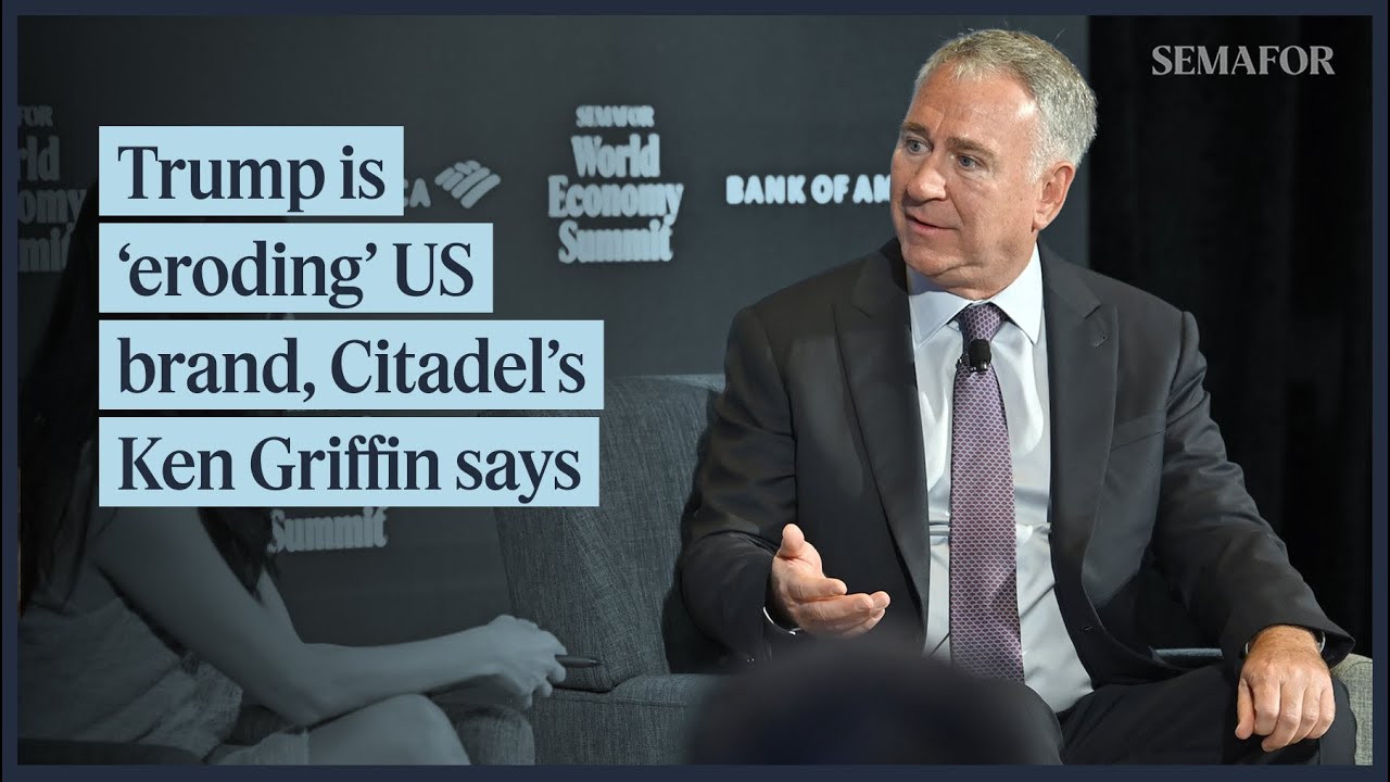 Глава Citadel заявил, что Трамп «разрушает» бренд США и сделал страну на 20% беднее