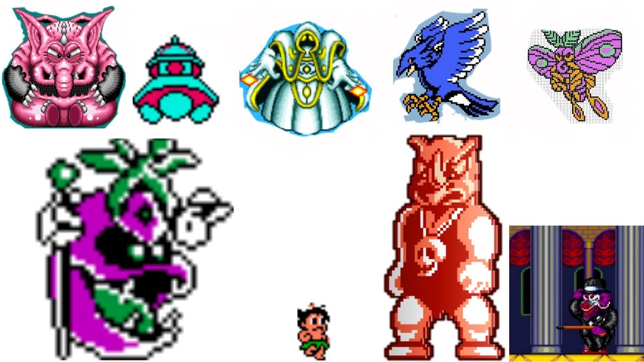 Adventure Island Series(Nes, Snes, GB and PCE) All Bosses