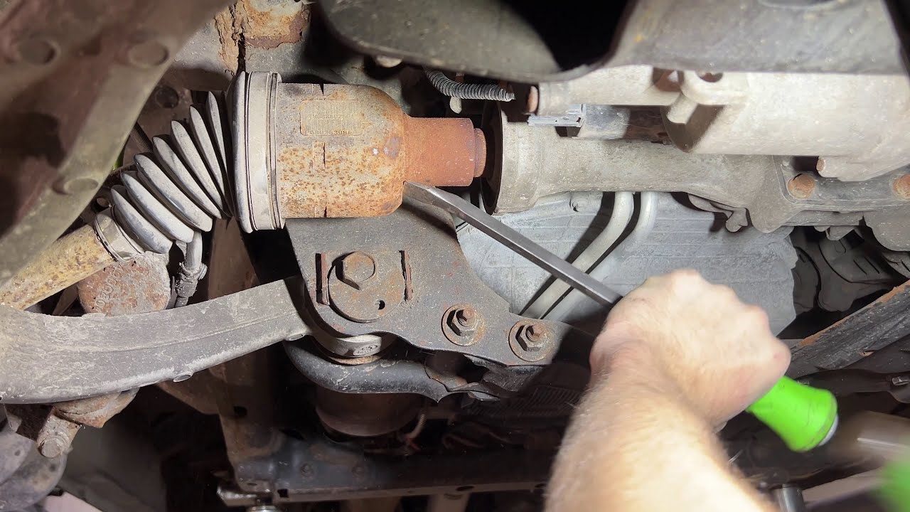 Right Front CV Axle Replacement 2018 EcoDiesel 3.0L Ram 1500