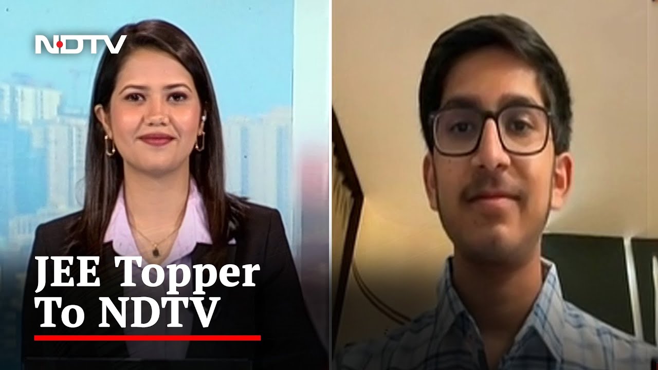 JEE Topper To NDTV: 