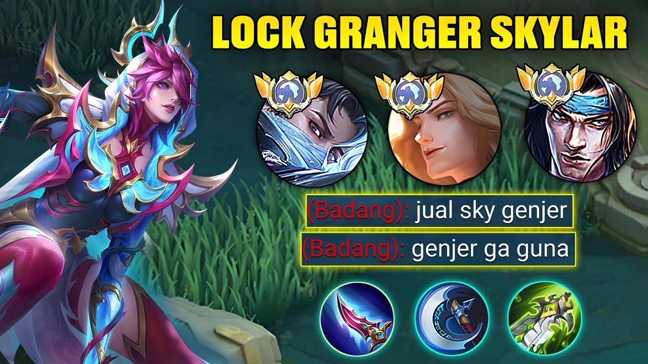 BEGINI CARA MAIN NATALIA ROAM LOCK GRANGER SAMPE GA BERDAYA - BUILD NATALIA TERSAKIT - MLBB
