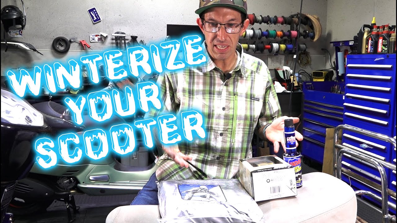 How to Winterize & Store Your Modern Vespa