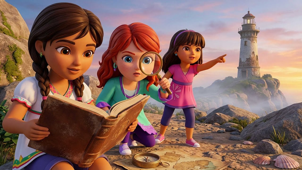 A Magical Adventure Through the Map 🧭🌈 | Exploring the Unknown | Dora & Friends Adventure Animation