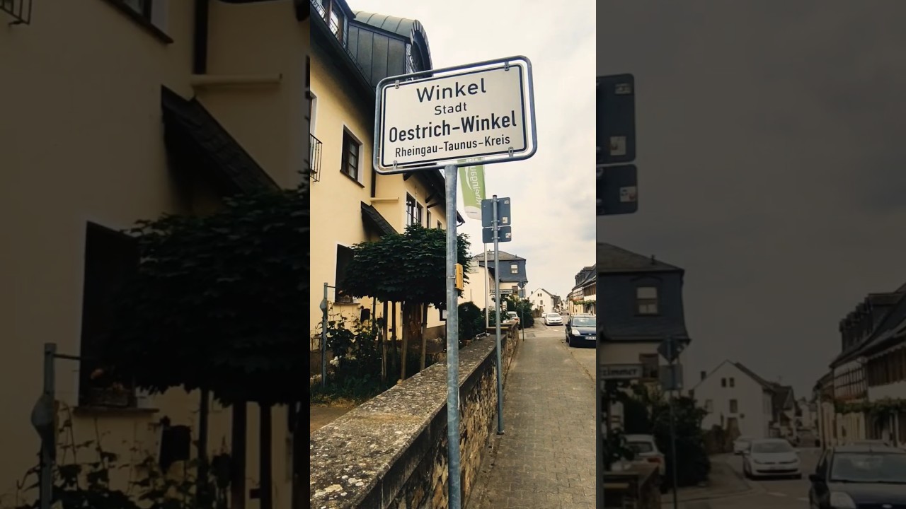 Oestrich-Winkel #deutschland #deutschervlog #жизньвгермании #rheingau
