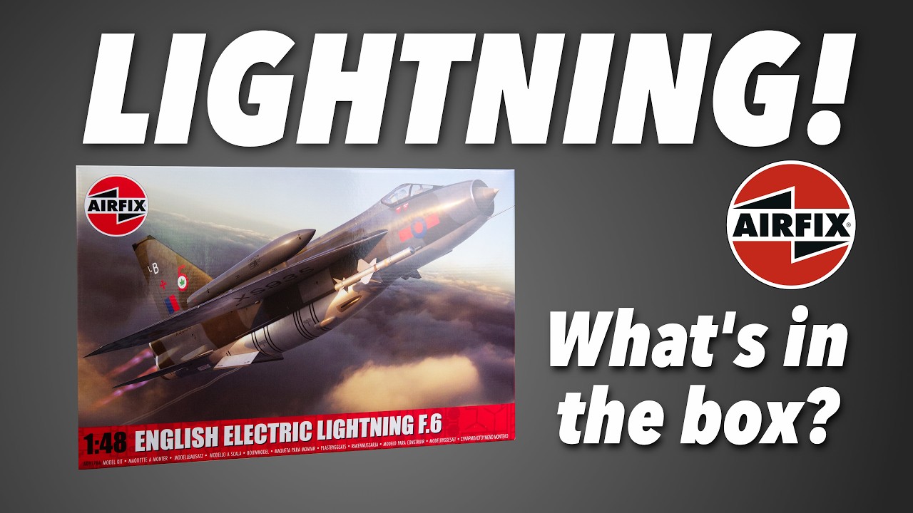 2026 AIRFIX LIGHTNING 1/48 REISSUE - what's in the box?