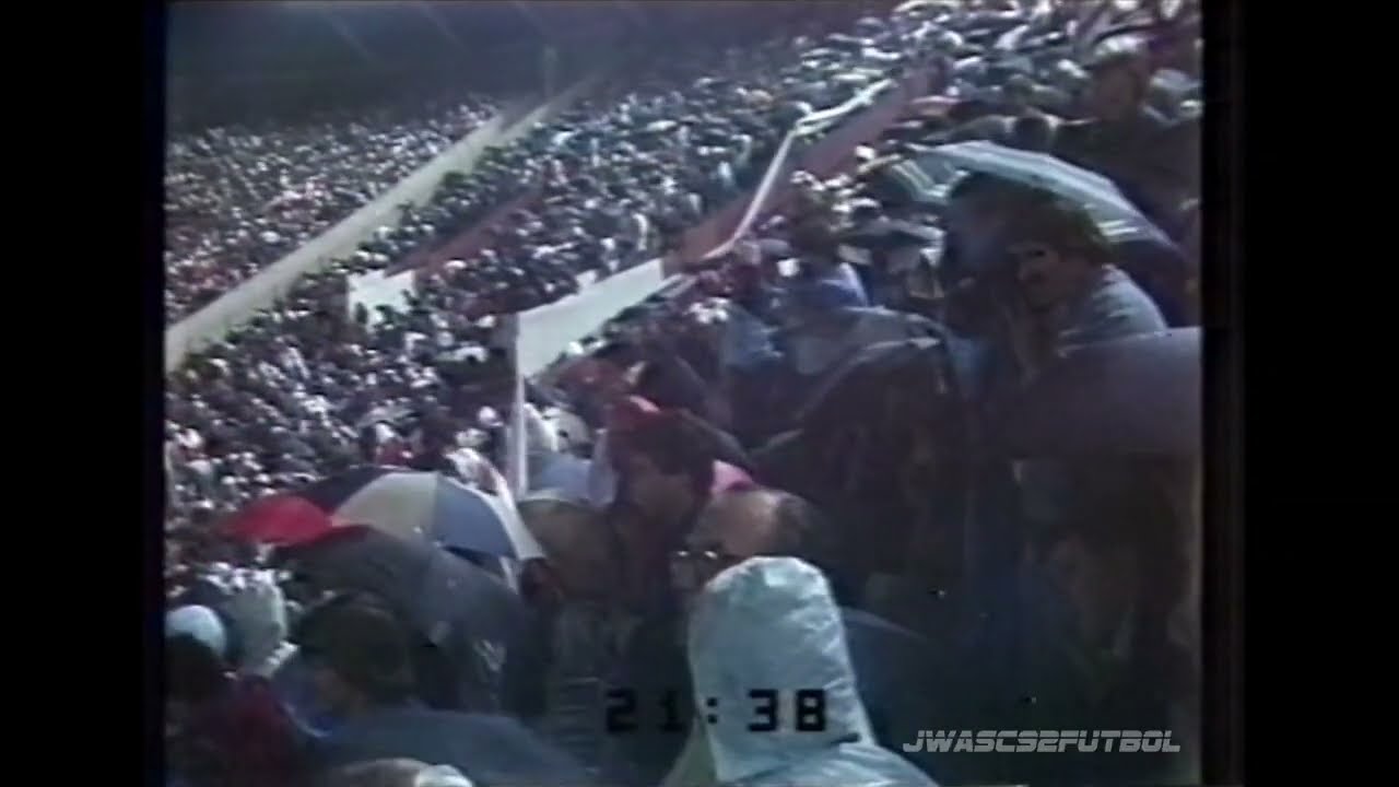 1986.10.29 River Plate 1 - America de Cali 0 (Partido Completo 60fps - Final Copa Libertadores 1986)