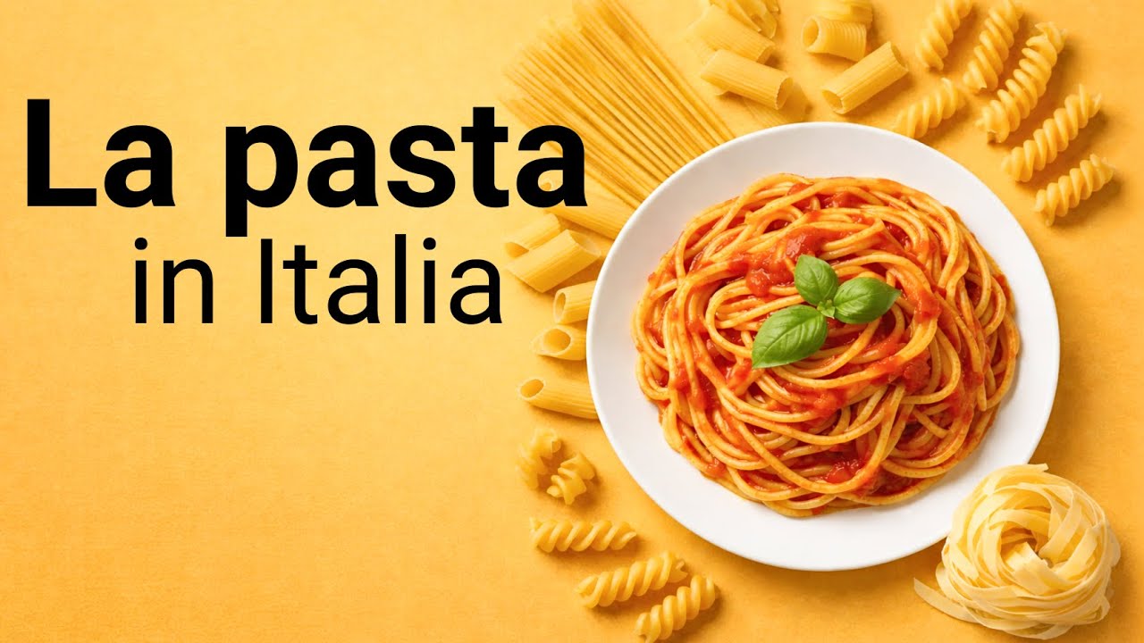 La pasta in Italia 🇮🇹 | Impara l’italiano ascoltando un argomento quotidiano