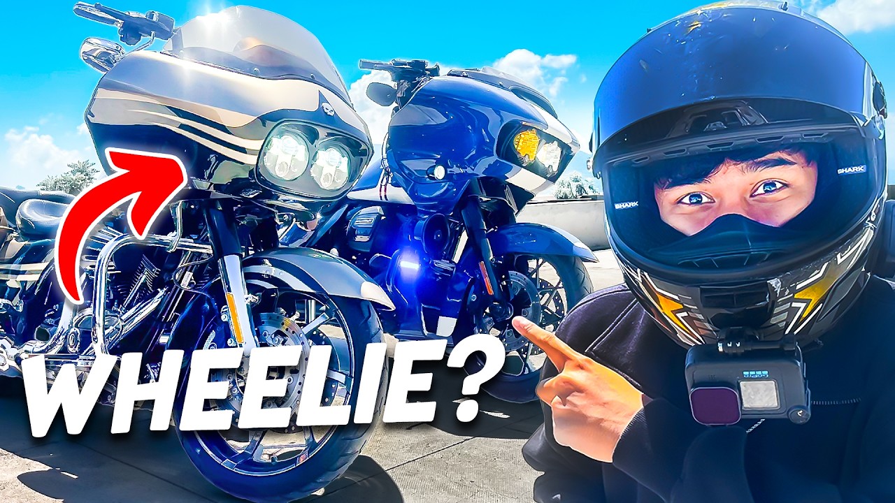 POV: Pertama Kali naik Harley Road Glide...