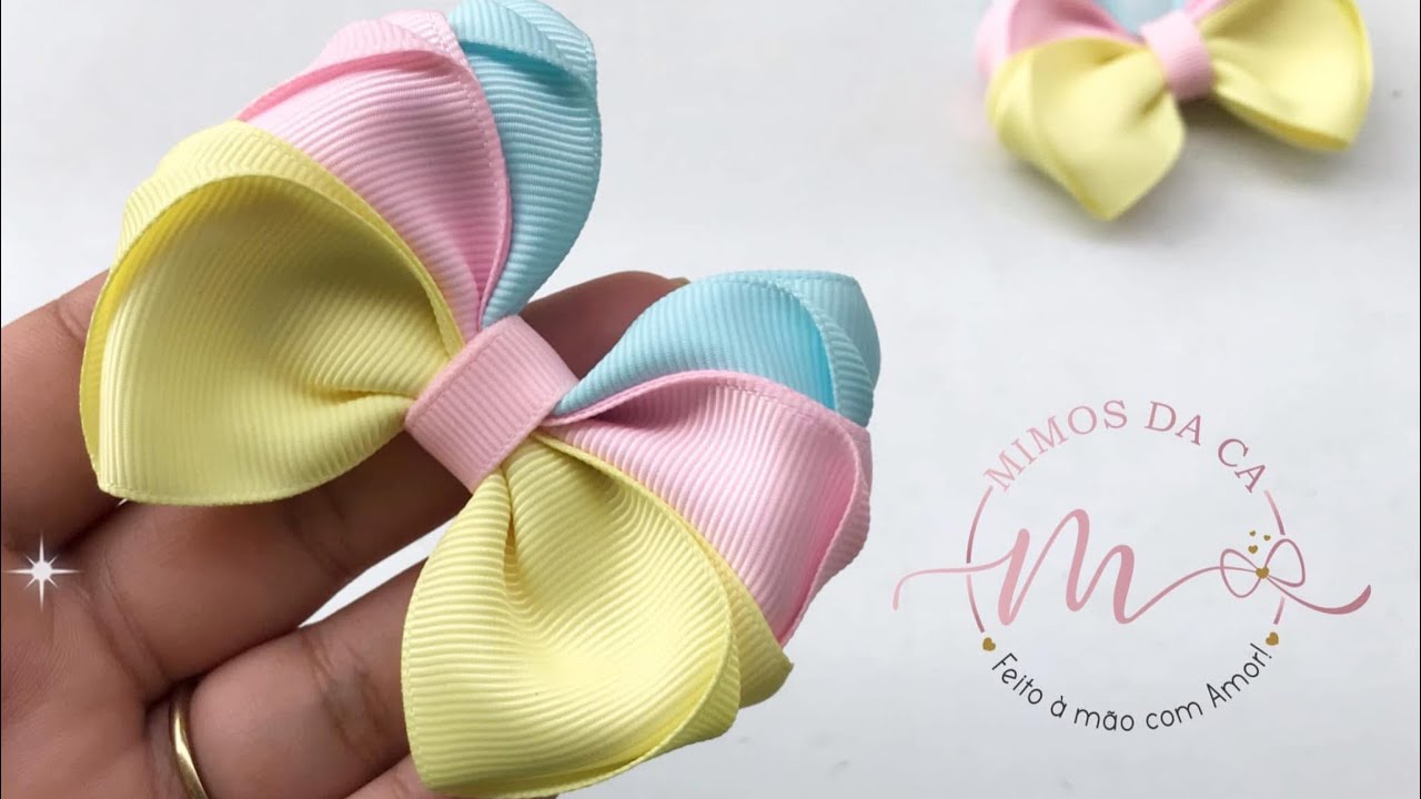 LAÇO AMORZINHO🎀PAP/DIY - MOÑO - RIBBON BOW HAIR