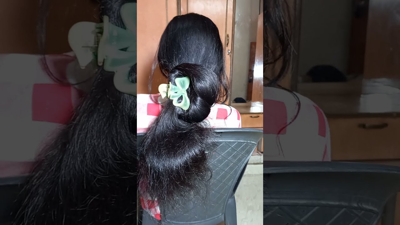 Number One, Black Thick Long hair play and brushing RAPUNZEL  |Pinki|