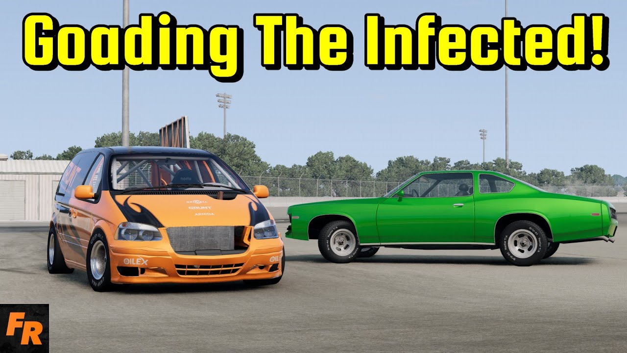 Goading The Infected! - BeamNG Drive