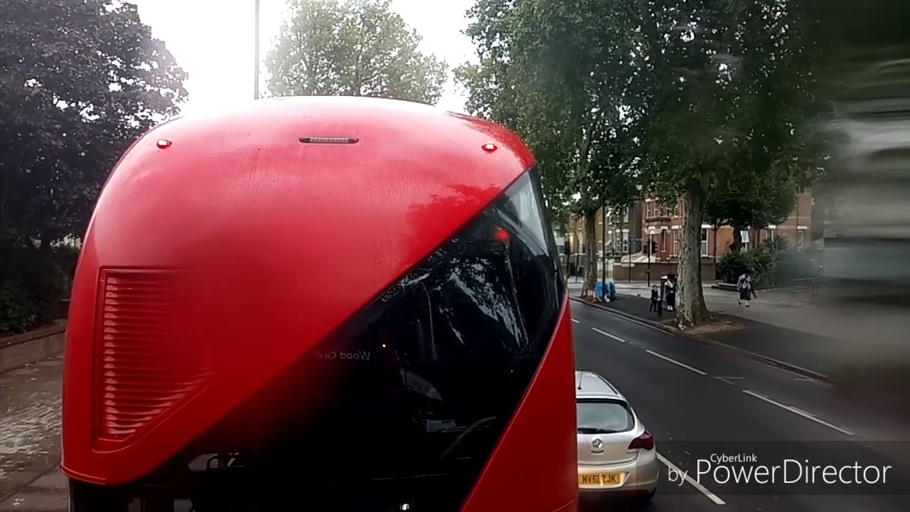 FULL ROUTE VISUAL | London Bus Route 243 - Waterloo to Wood Green | HV351 (LF67EUW)