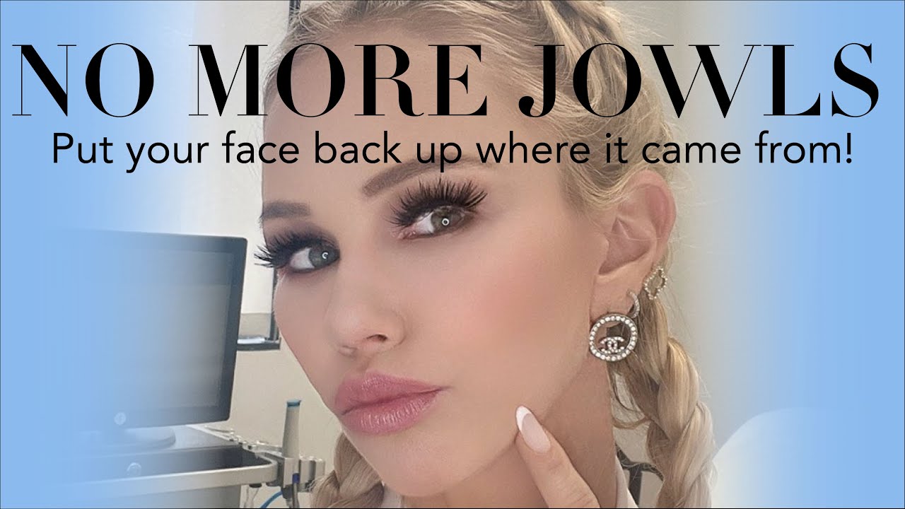 Got jowls? How to get rid of jowls! Lasers, fillers, threads, what actually works? Dr Stefani Kappel