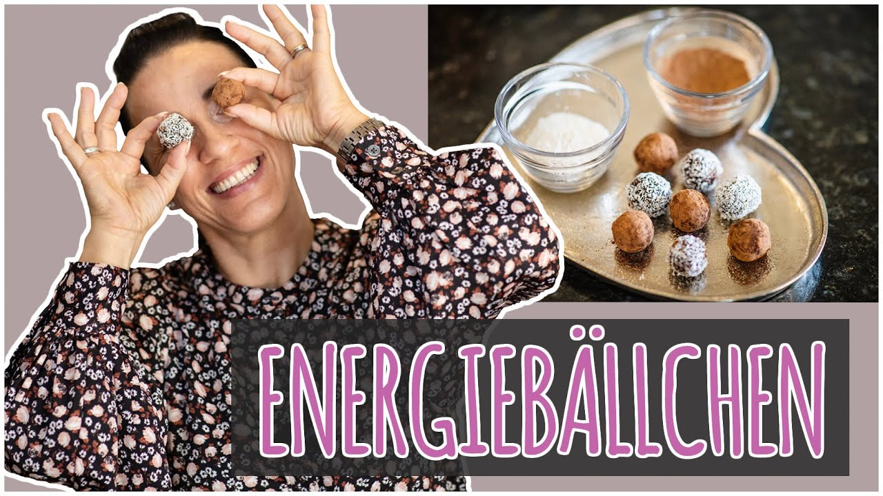 Lust auf einen süssen und doch gesunden Snack?? Energiebällchen mit Rezept