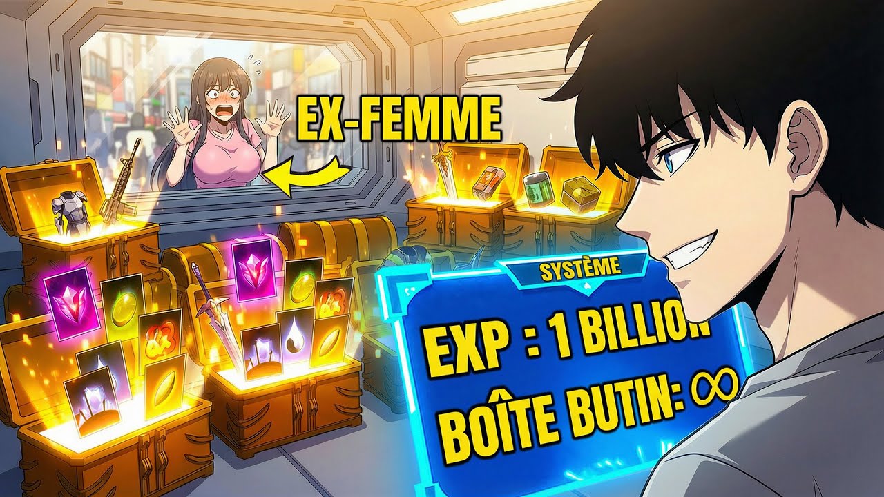 Sa Femme L'a Largué, Mais Il A Récupéré Un Système Avec Un Butin Infini Et 1 Billion D'EXP | manhwa