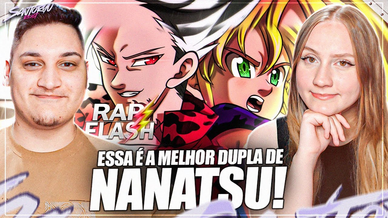 Meliodas e Ban (Nanatsu no Taizai) - ALÉM DO PURGATÓRIO | AniRap & Flash Beats - REACT EM CASAL