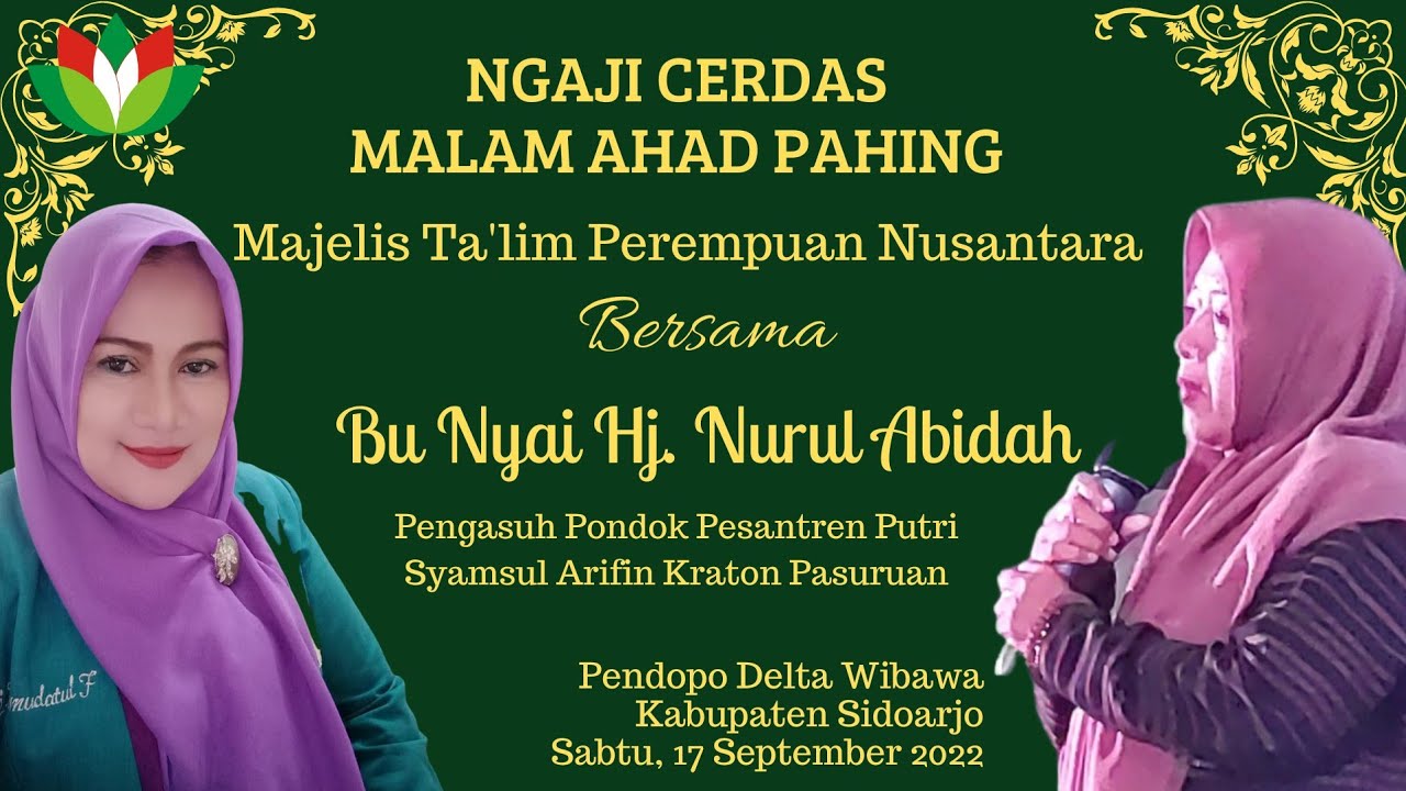 Ngaji Cerdas Ahad Pahing Majelis Ta'lim Perempuan Nusantara