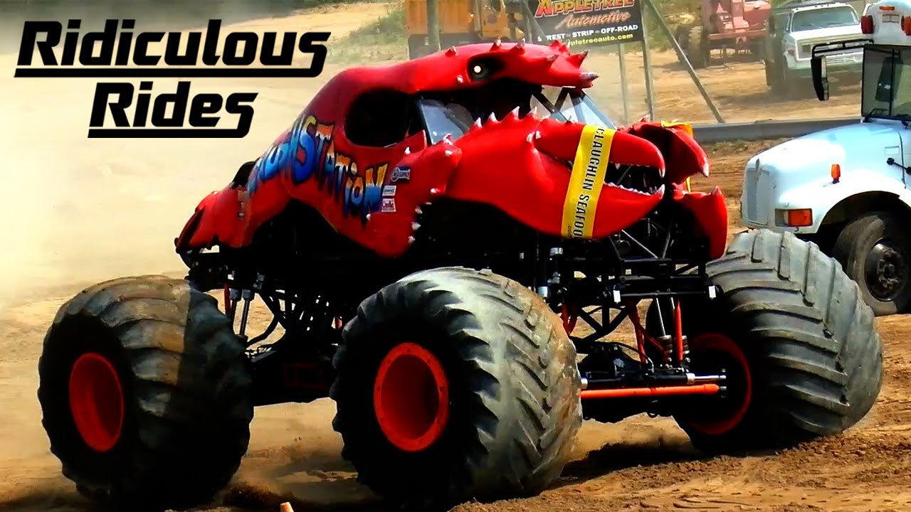The Incredible 11,000lb Lobster Monster Truck | RIDICULOUS RIDES