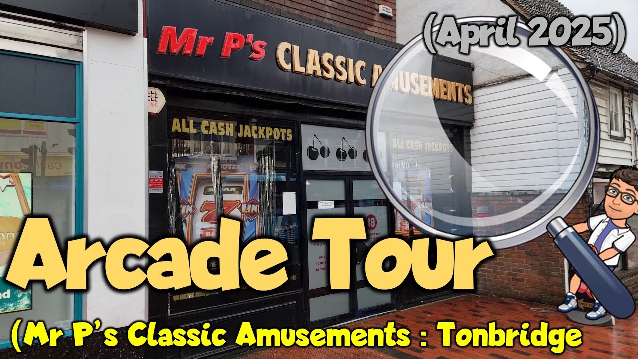 ARCADE TOUR | Mr Ps Classic Amusements Tonbridge Arcade Tour (April 2025)