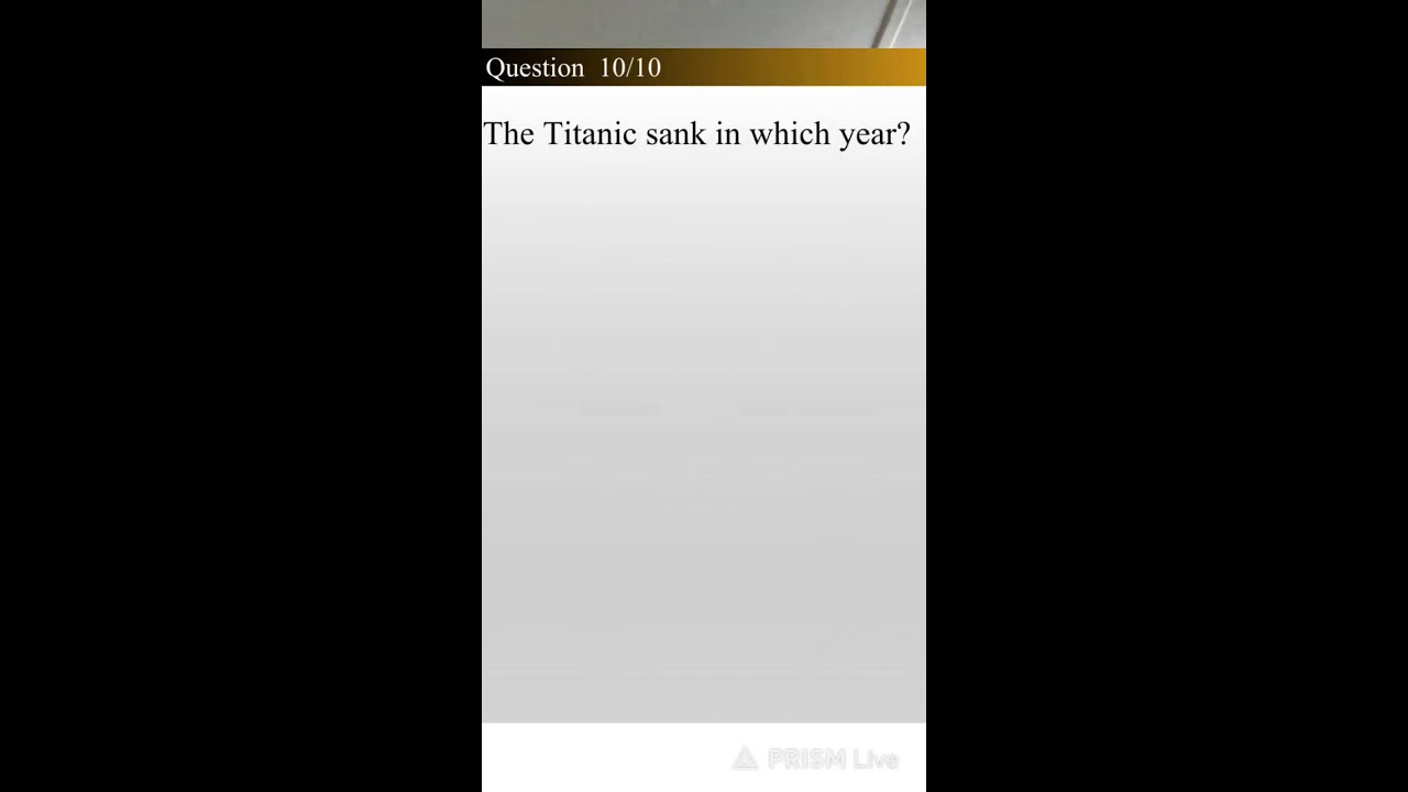Test your general knowledge IQ. Leave your total score on the comment box