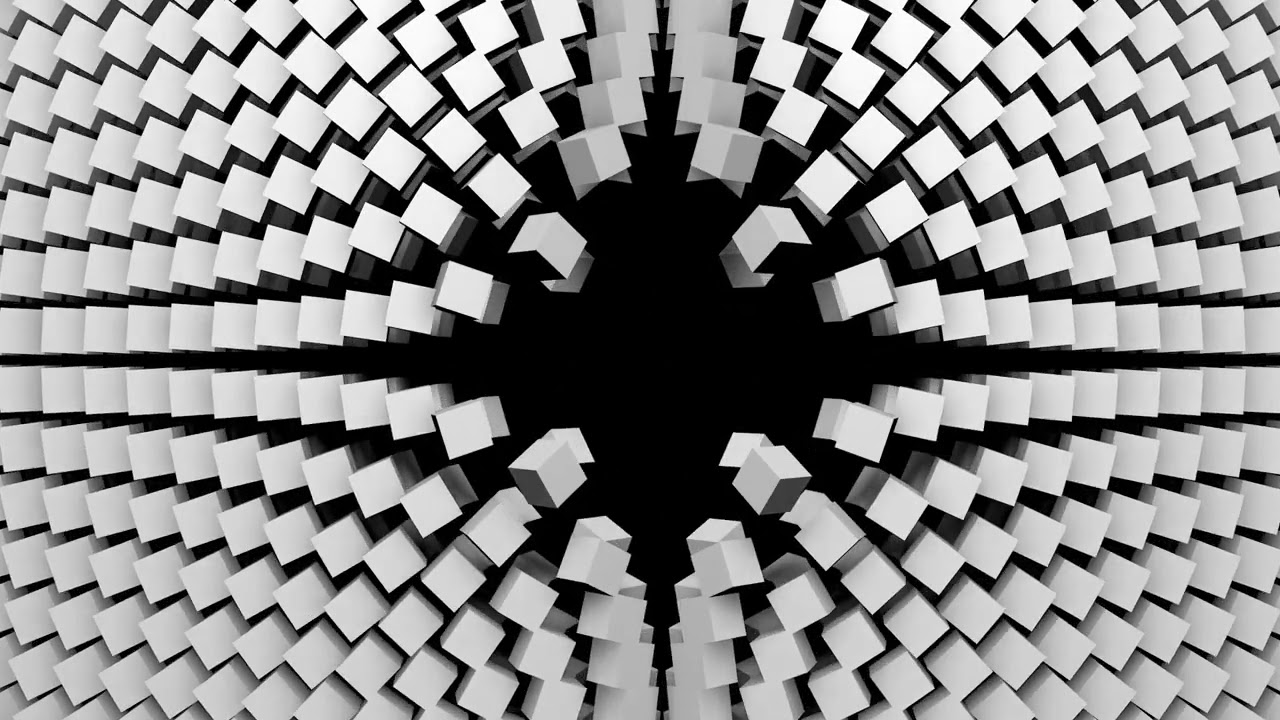 Free Video Mapping Loops Cube 5- #freedownload #videomapping #lime