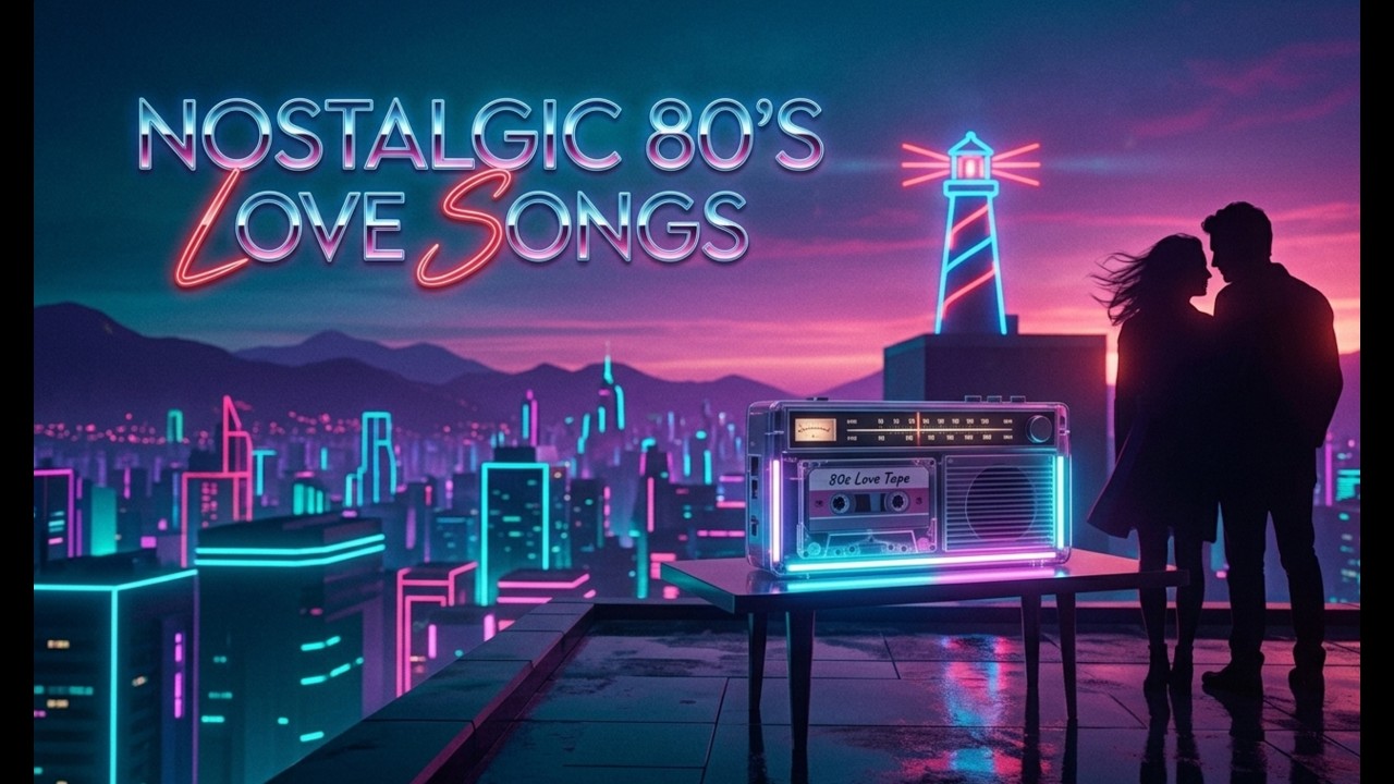 🔴 LIVE: Best Romantic 80’s Music Clips 💜 Chill Retro Love Songs