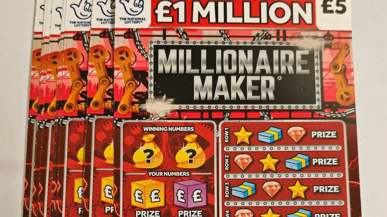 Millionaire maker scratch cards £50 in play