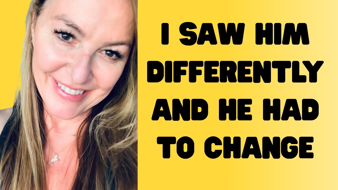 He was struggling until I realized this was about ME!