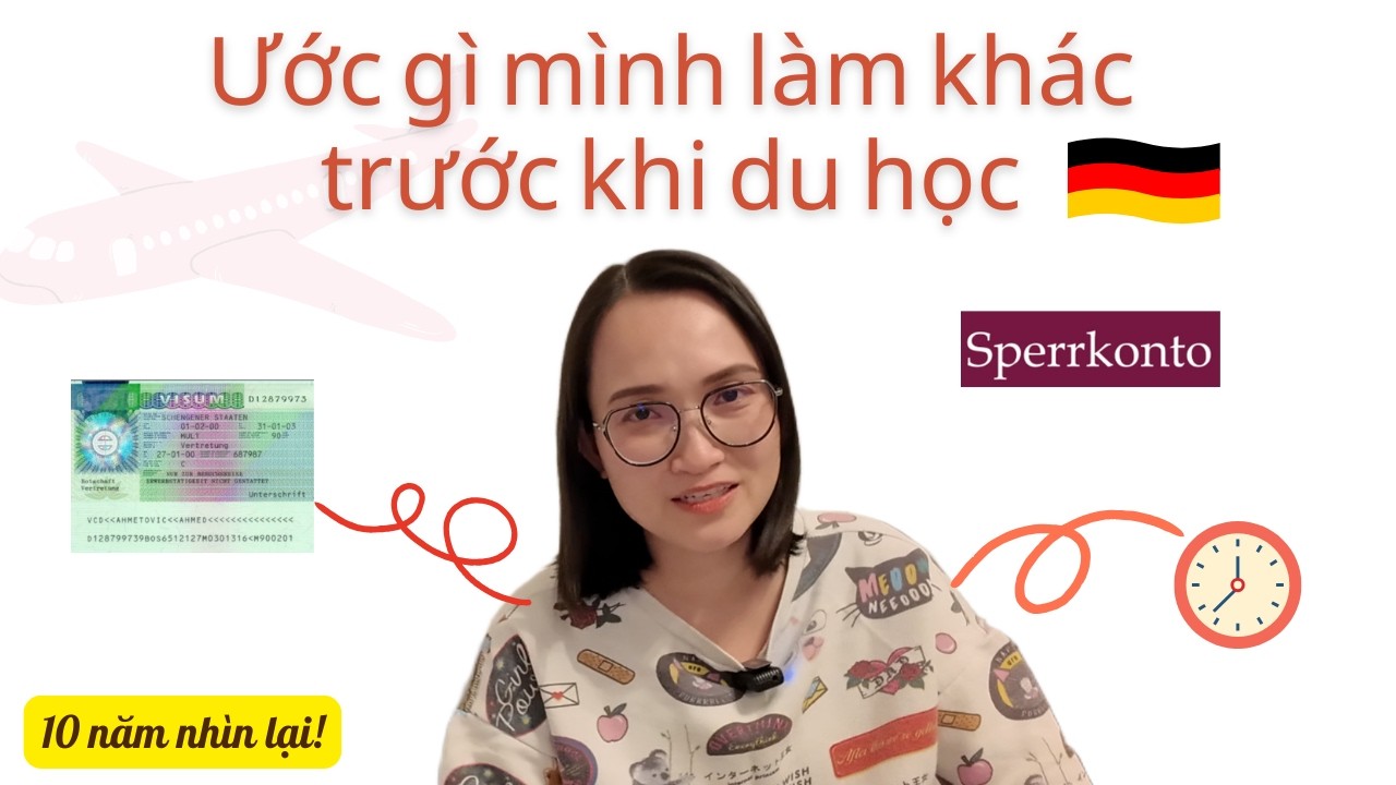 Sai lầm của mình khi chuẩn bị du học Đức 🇩🇪 