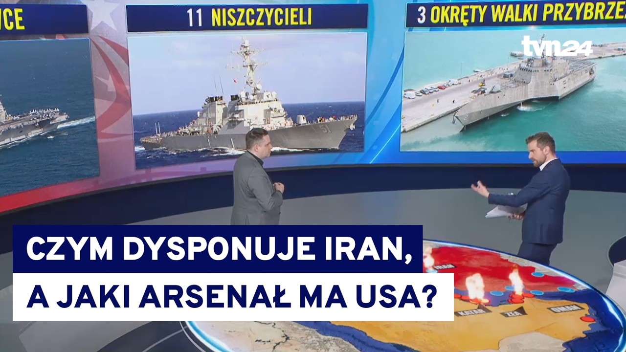 Broń Iranu kontra arsenał USA. Jaki jest potencjał militarny stron tego konfliktu?