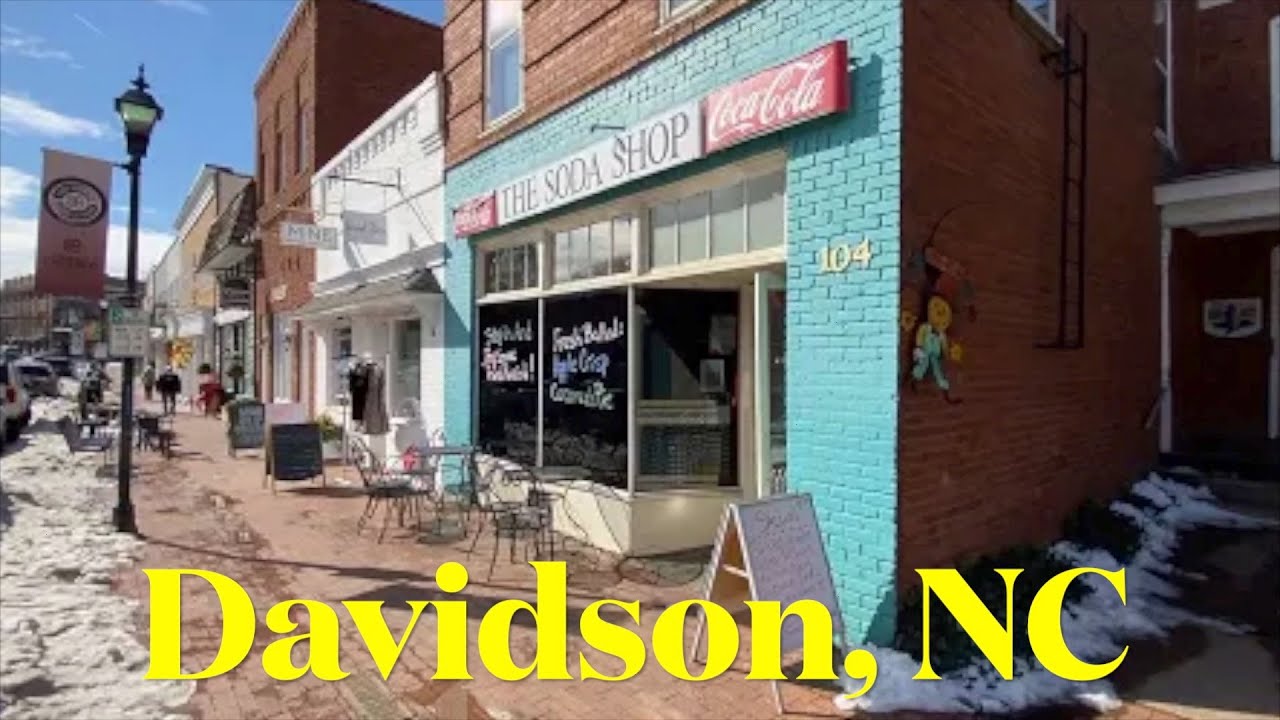 Davidson | Town Center Walk Through |  Visit, shop, eat, move to, or start a business