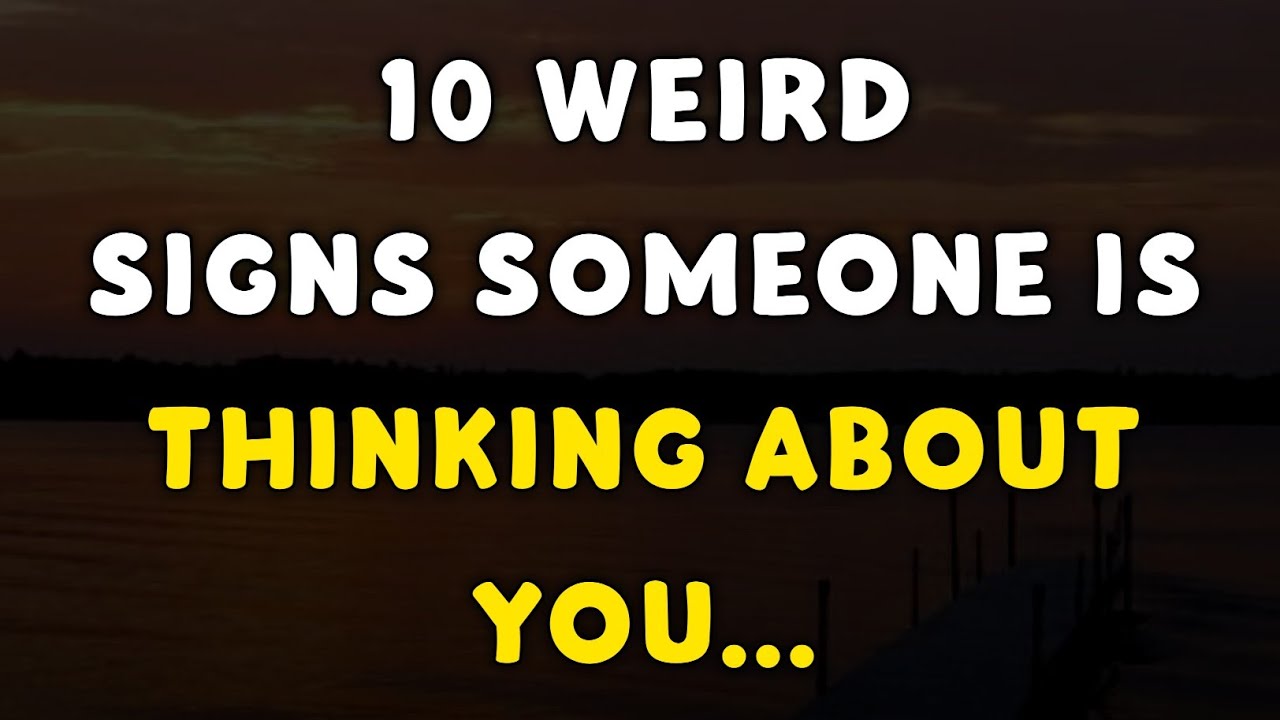 10 Weird Signs Someone Is Thinking About You | Psychology Amazing Facts | @Mind Facts Us