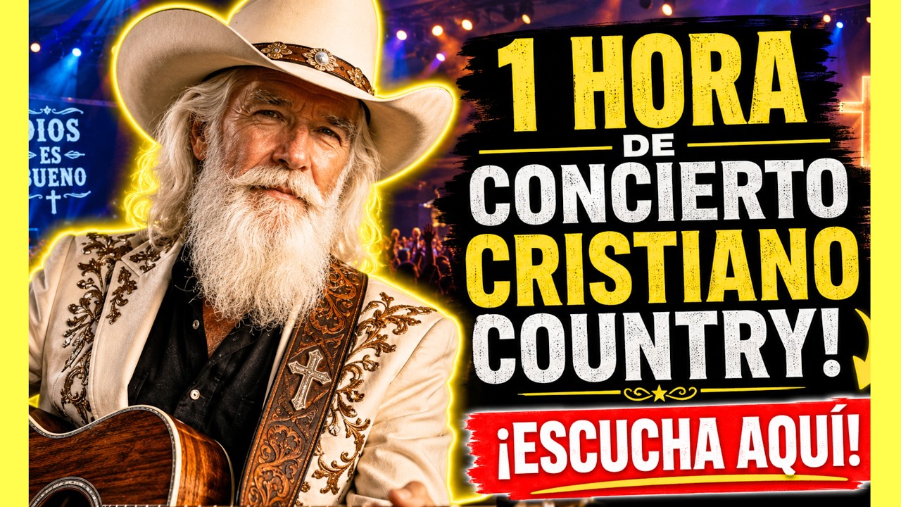 🤠🕊️ M&aacute;s De 1 Hora De Alabanzas Country En Vivo | Fe, Esperanza Y Arrepentimiento