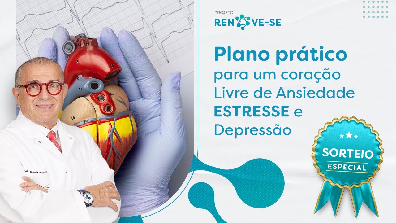 [AO VIVO] 4 ações URGENTES para viver livre de ansiedade, estresse e depressão
